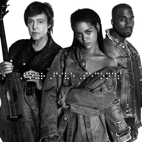 Rihanna Kanye West Paul McCartney Four Five Seconds Lyric .